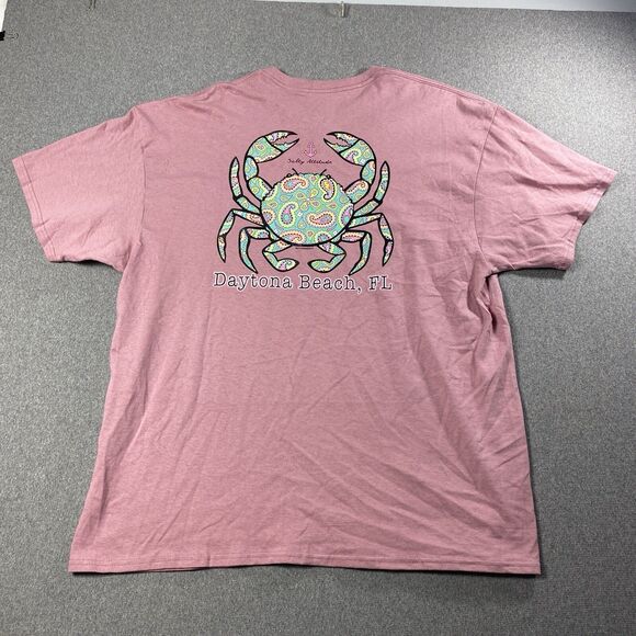 Daytona Beach Florida Shirt Adult Womens Small Pink Graphic Cotton Size 2XL NWT - Picture 4 of 4